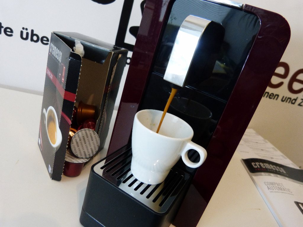 Cremesso Compact Automatic Test Kapsel Kaffee Net